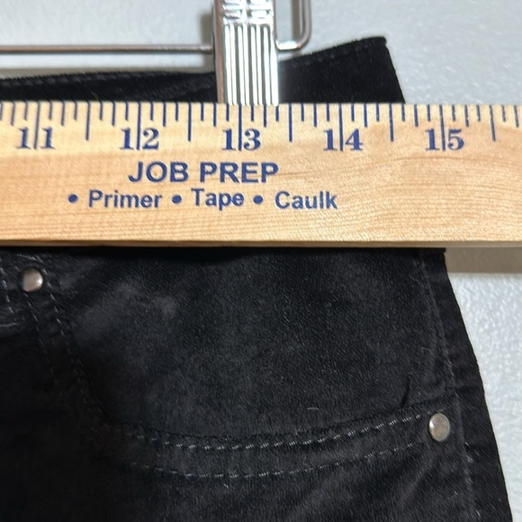 Boston Proper Black Velvet Pants Women’s Size 6 - Picture 4 of 9